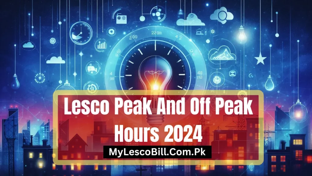 Lesco Peak And Off Peak Hours 2024