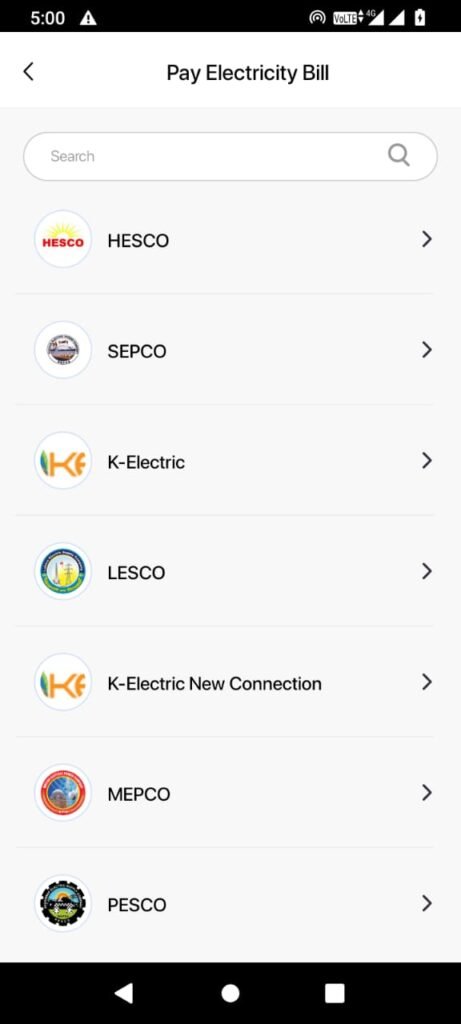 How to Pay Lesco Bill With Easypaisa?