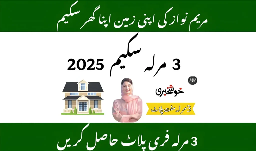 Apni Zameen Apna Ghar 3 Marla Scheme 2025: A Complete Guide to Your Dream Home