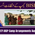 8171 BISP Camp Arrangements August 2025