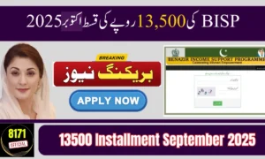 BISP Rs 13,500 Installment October 2025 – Full Payment Collection Guide