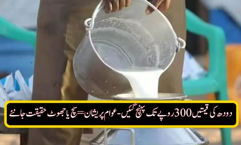 Milk Price in Karachi to Reach Rs. 300 Per Liter From October 11